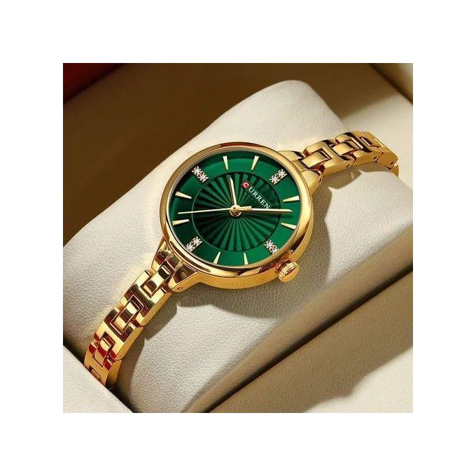 CURREN 9097l Women's Stainless Steel quartz