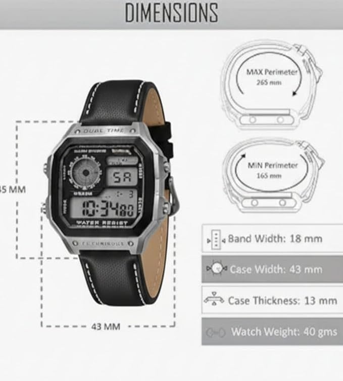 CASIO AE 1200 LEATHER Regular view 3