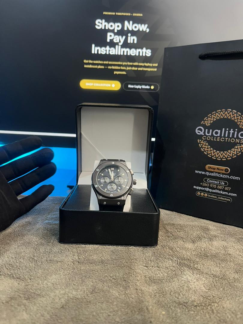 Hublot Chronograph | Black view 2